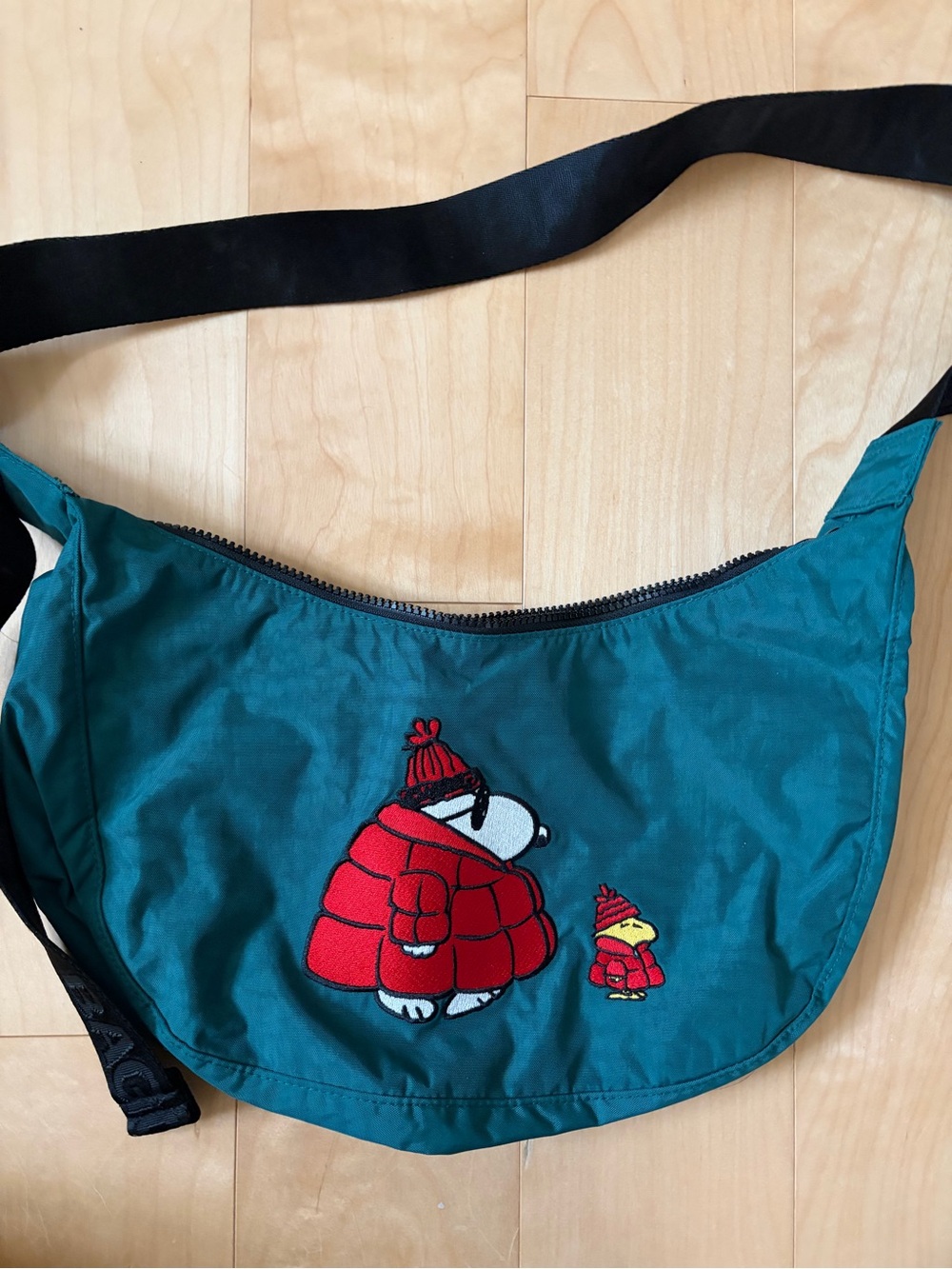 Baggu x Peanuts Crescent Crossbody Bag